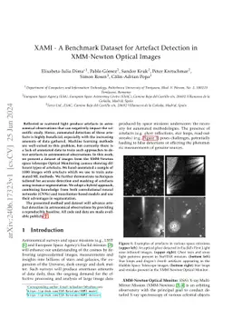 XAMI -- A Benchmark Dataset for Artefact Detection in XMM-Newton Optical
  Images