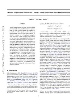 Double Momentum Method for Lower-Level Constrained Bilevel Optimization