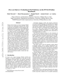 Disce aut Deficere: Evaluating LLMs Proficiency on the INVALSI Italian
  Benchmark