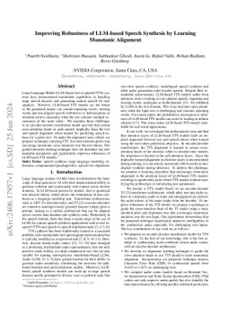 Improving Robustness of LLM-based Speech Synthesis by Learning Monotonic
  Alignment