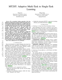 MT2ST: Adaptive Multi-Task to Single-Task Learning