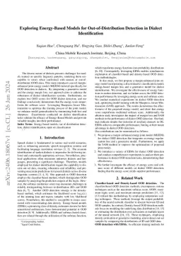 Exploring Energy-Based Models for Out-of-Distribution Detection in
  Dialect Identification