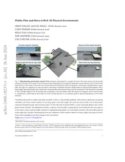 PlaMo: Plan and Move in Rich 3D Physical Environments