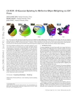 GS-ROR$^2$: Bidirectional-guided 3DGS and SDF for Reflective Object Relighting and Reconstruction