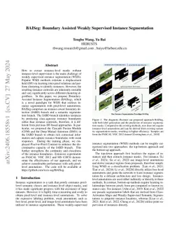 BAISeg: Boundary Assisted Weakly Supervised Instance Segmentation