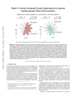 Petal-X: Human-Centered Visual Explanations to Improve Cardiovascular
  Risk Communication