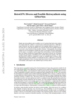 RetroGFN: Diverse and Feasible Retrosynthesis using GFlowNets