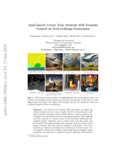AnyControl: Create Your Artwork with Versatile Control on Text-to-Image
  Generation