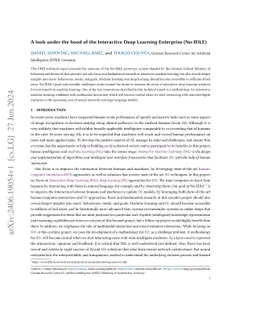 A look under the hood of the Interactive Deep Learning Enterprise
  (No-IDLE)