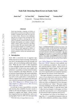 Tools Fail: Detecting Silent Errors in Faulty Tools