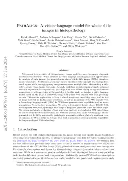 PathAlign: A vision-language model for whole slide images in
  histopathology
