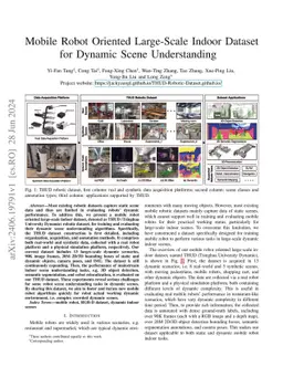 Mobile Robot Oriented Large-Scale Indoor Dataset for Dynamic Scene
  Understanding