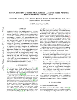 BESTOW: Efficient and Streamable Speech Language Model with the Best of
  Two Worlds in GPT and T5