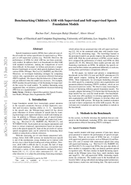 Benchmarking Children's ASR with Supervised and Self-supervised Speech
  Foundation Models