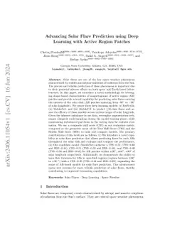 Advancing Solar Flare Prediction using Deep Learning with Active Region
  Patches