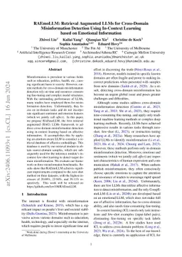 RAEmoLLM: Retrieval Augmented LLMs for Cross-Domain Misinformation Detection Using In-Context Learning Based on Emotional Information