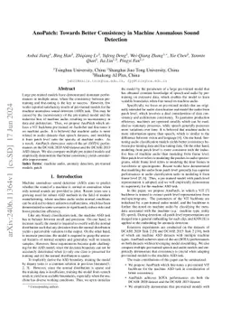 AnoPatch: Towards Better Consistency in Machine Anomalous Sound
  Detection