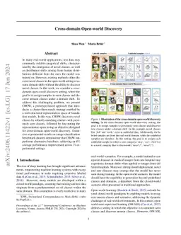 Cross-domain Open-world Discovery