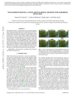 YOLO-FEDER FusionNet: A Novel Deep Learning Architecture for Drone
  Detection