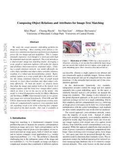 Composing Object Relations and Attributes for Image-Text Matching