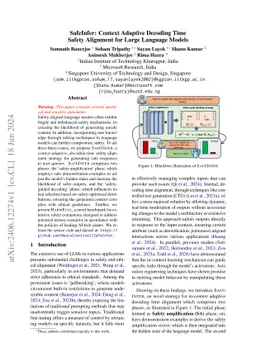 SafeInfer: Context Adaptive Decoding Time Safety Alignment for Large
  Language Models