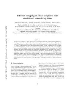 Efficient mapping of phase diagrams with conditional Boltzmann
  Generators