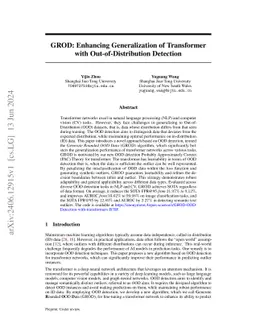 How Out-of-Distribution Detection Learning Theory Enhances Transformer: Learnability and Reliability