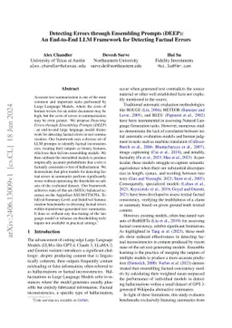 Detecting Errors through Ensembling Prompts (DEEP): An End-to-End LLM
  Framework for Detecting Factual Errors