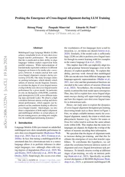 Probing the Emergence of Cross-lingual Alignment during LLM Training