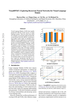 VisualRWKV: Exploring Recurrent Neural Networks for Visual Language
  Models