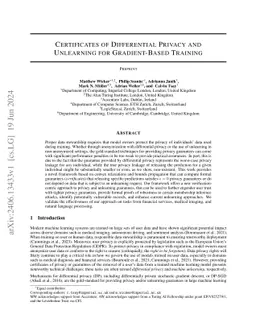 Certification for Differentially Private Prediction in Gradient-Based Training