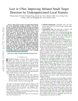Lost in UNet: Improving Infrared Small Target Detection by
  Underappreciated Local Features