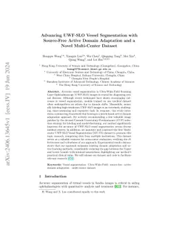 Advancing UWF-SLO Vessel Segmentation with Source-Free Active Domain
  Adaptation and a Novel Multi-Center Dataset