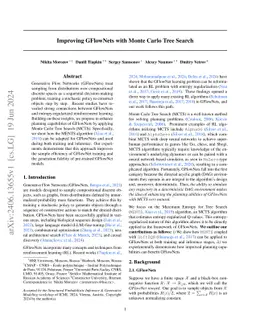 Improving GFlowNets with Monte Carlo Tree Search