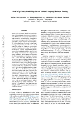 IntCoOp: Interpretability-Aware Vision-Language Prompt Tuning