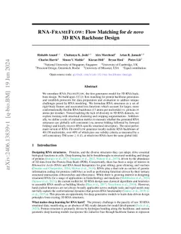 RNA-FrameFlow: Flow Matching for de novo 3D RNA Backbone Design