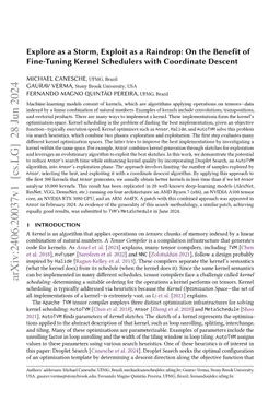 Explore as a Storm, Exploit as a Raindrop: On the Benefit of Fine-Tuning
  Kernel Schedulers with Coordinate Descent