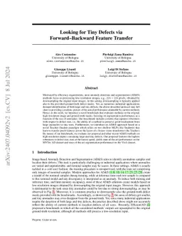 Learning to Be a Transformer to Pinpoint Anomalies