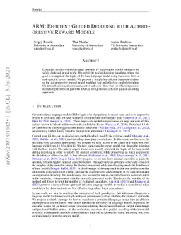 On the Low-Rank Parametrization of Reward Models for Controlled Language Generation