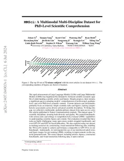 MMSci: A Dataset for Graduate-Level Multi-Discipline Multimodal Scientific Understanding
