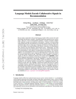 Language Representations Can be What Recommenders Need: Findings and Potentials