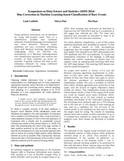 Bias Correction in Machine Learning-based Classification of Rare Events