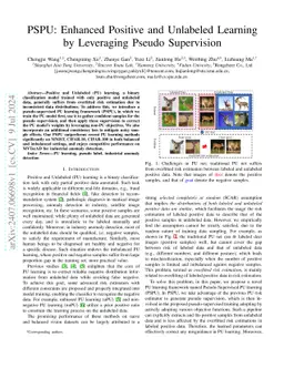 PSPU: Enhanced Positive and Unlabeled Learning by Leveraging Pseudo
  Supervision