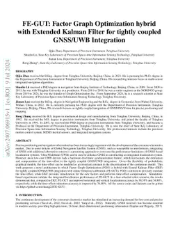 FE-GUT: Factor Graph Optimization hybrid with Extended Kalman Filter for
  tightly coupled GNSS/UWB Integration