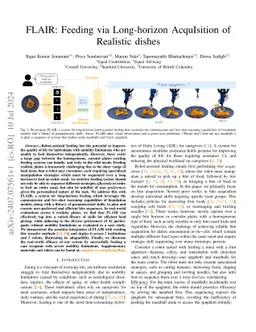 FLAIR: Feeding via Long-horizon AcquIsition of Realistic dishes