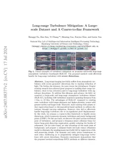 Long-range Turbulence Mitigation: A Large-scale Dataset and A
  Coarse-to-fine Framework