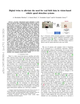 Digital twins to alleviate the need for real field data in vision-based
  vehicle speed detection systems