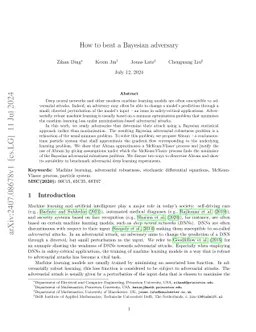 How to beat a Bayesian adversary