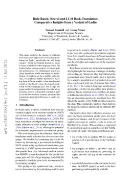 Rule-Based, Neural and LLM Back-Translation: Comparative Insights from a
  Variant of Ladin