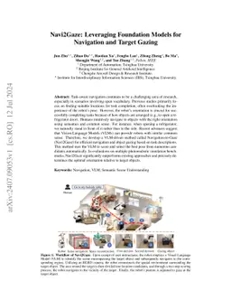 Navi2Gaze: Leveraging Foundation Models for Navigation and Target Gazing